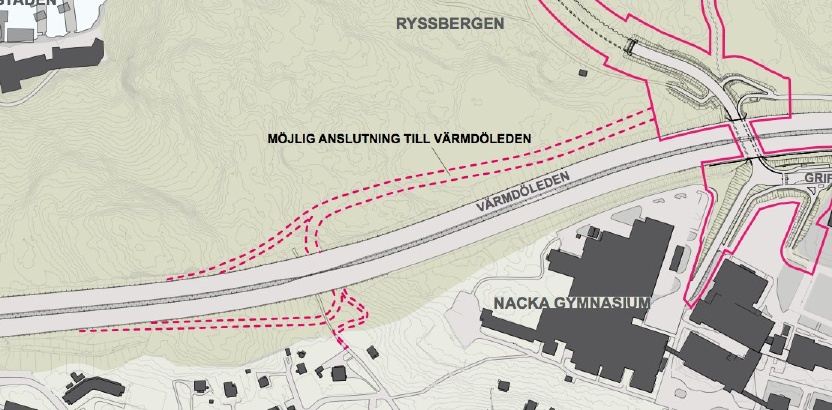 Trafikplats vid Ryssbergen